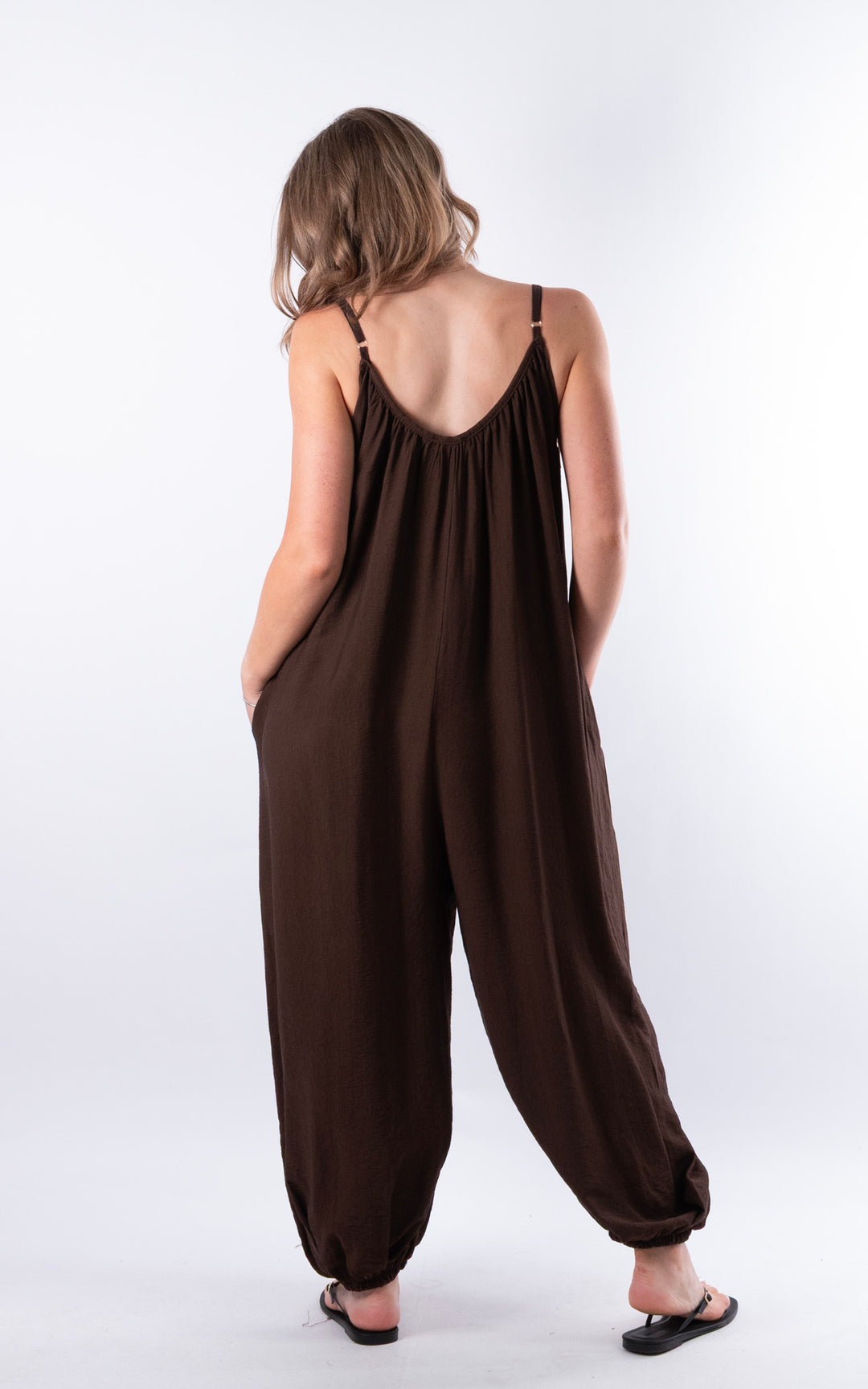Louisa Jumpsuit | Chocolate