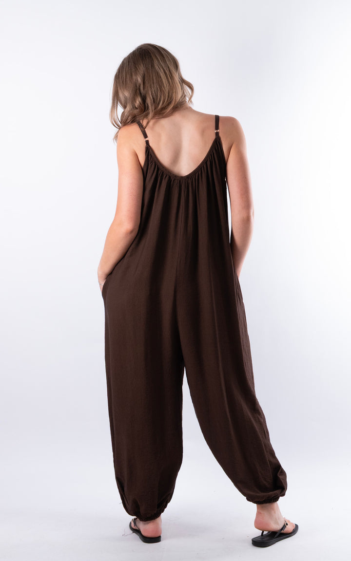 Louisa Jumpsuit | Chocolate