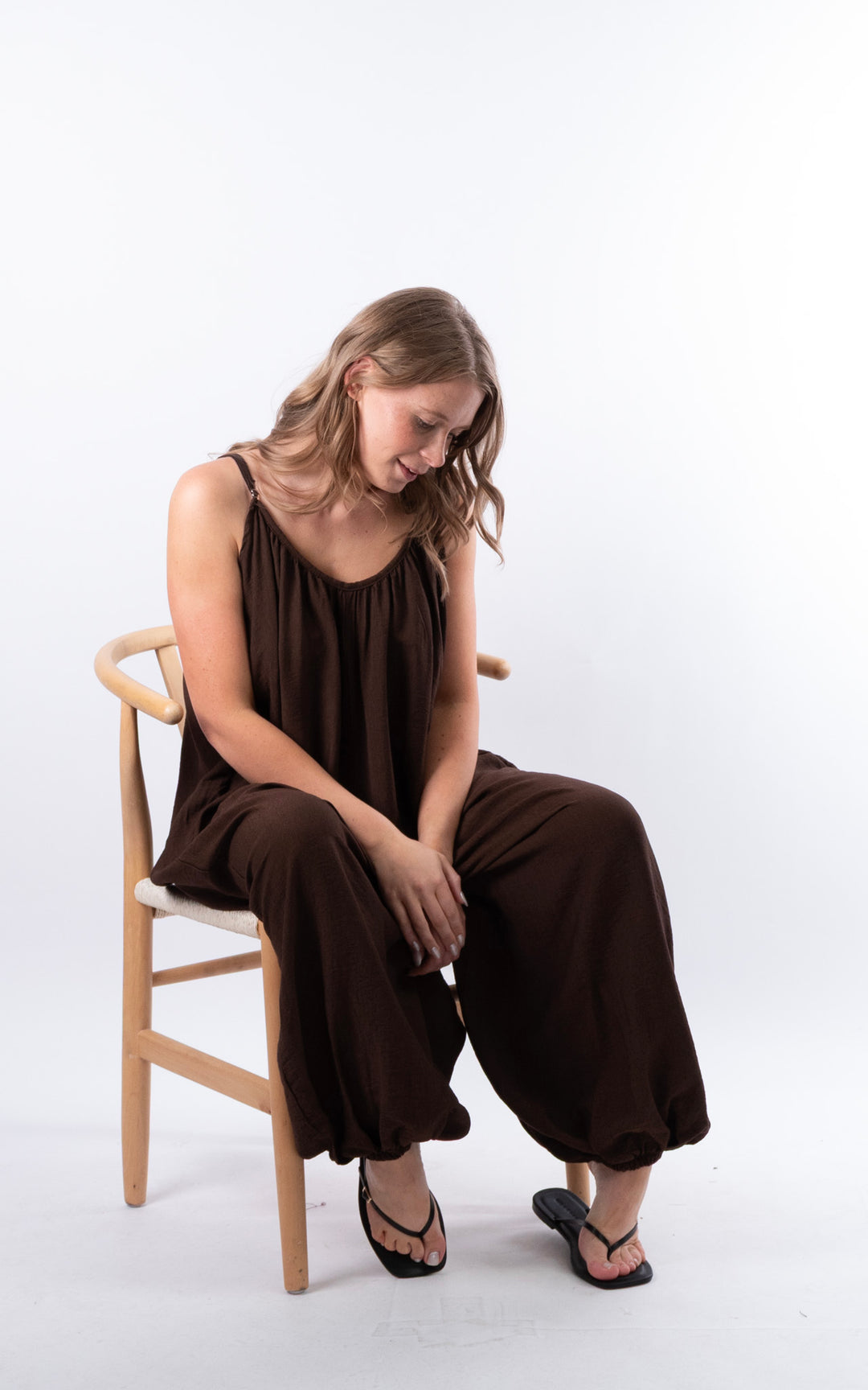 Louisa Jumpsuit | Chocolate