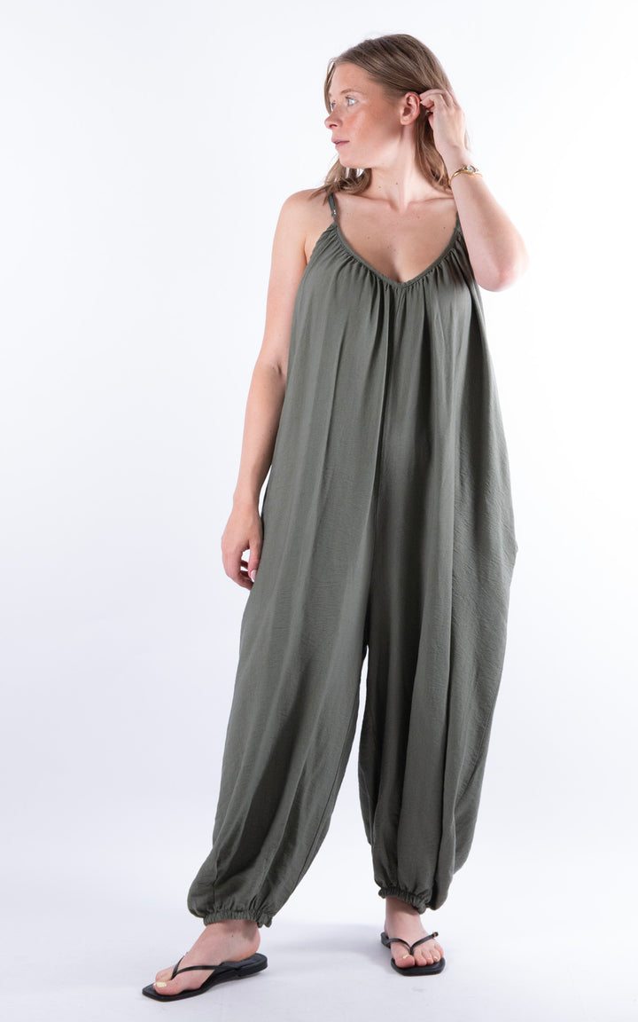 Louisa Jumpsuit | Khaki
