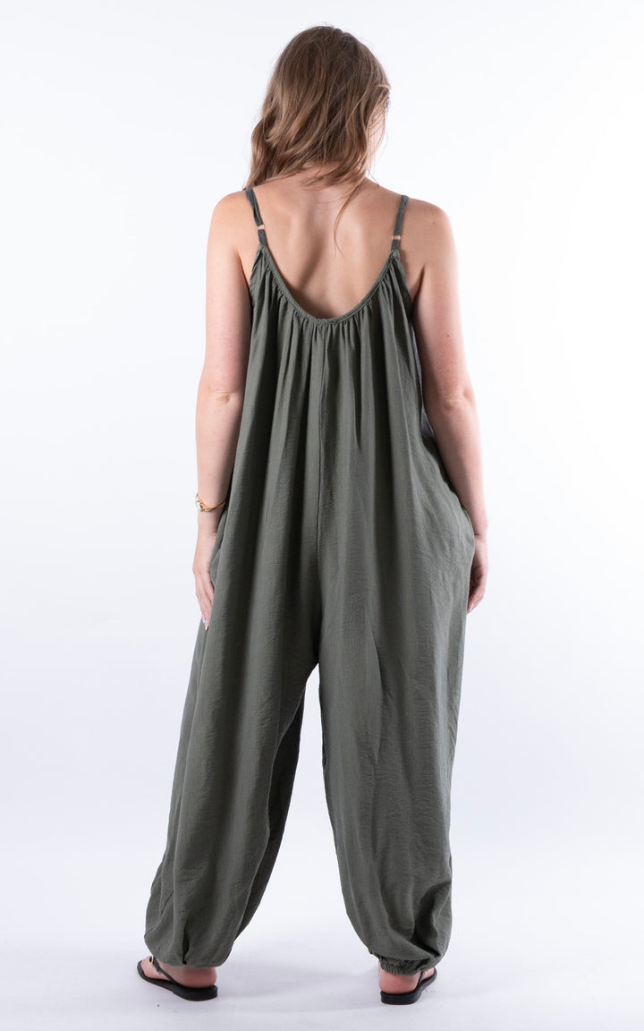 Louisa Jumpsuit | Khaki