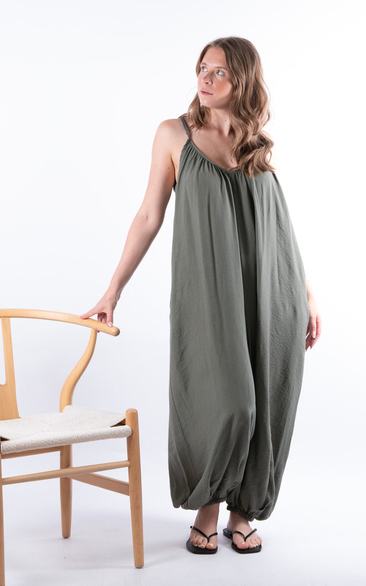 Louisa Jumpsuit | Khaki