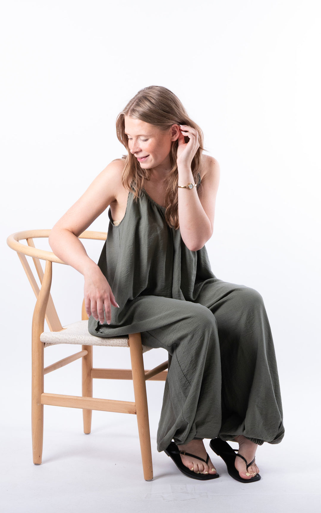Louisa Jumpsuit | Khaki