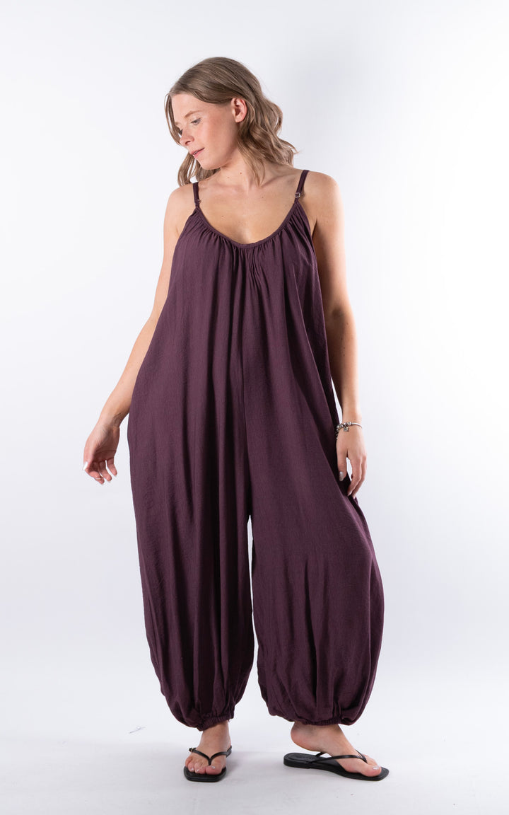 Louisa Jumpsuit | Plum