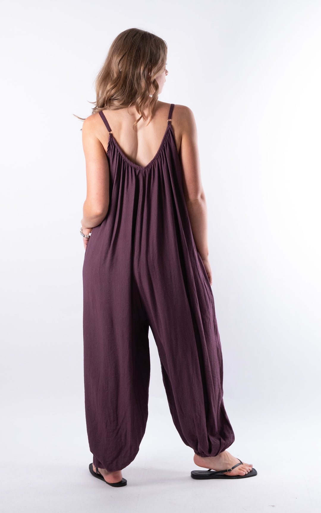 Louisa Jumpsuit | Plum