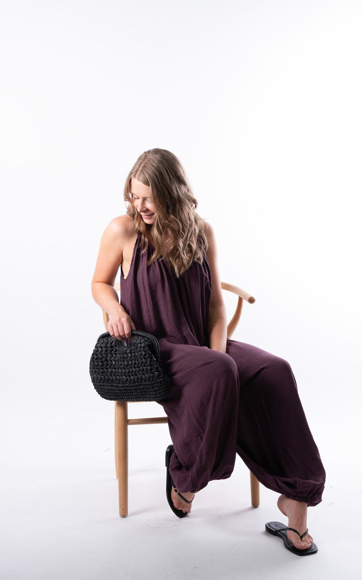 Louisa Jumpsuit | Plum
