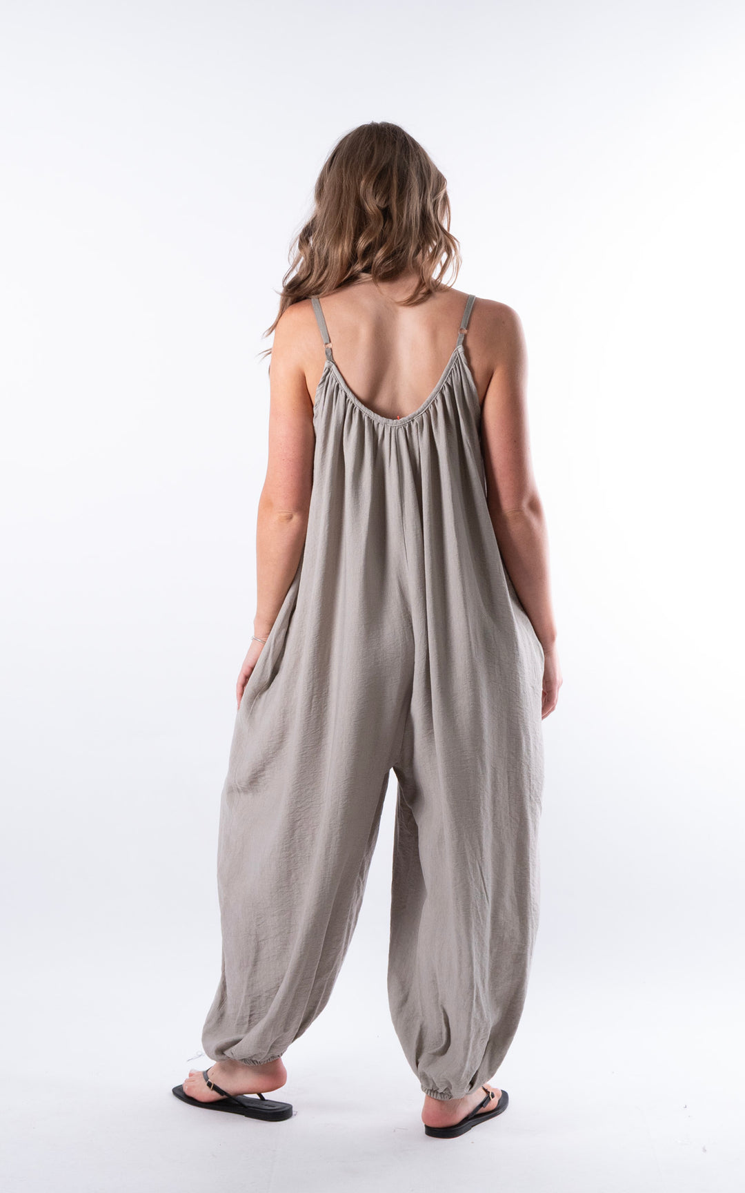 Louisa Jumpsuit | Taupe