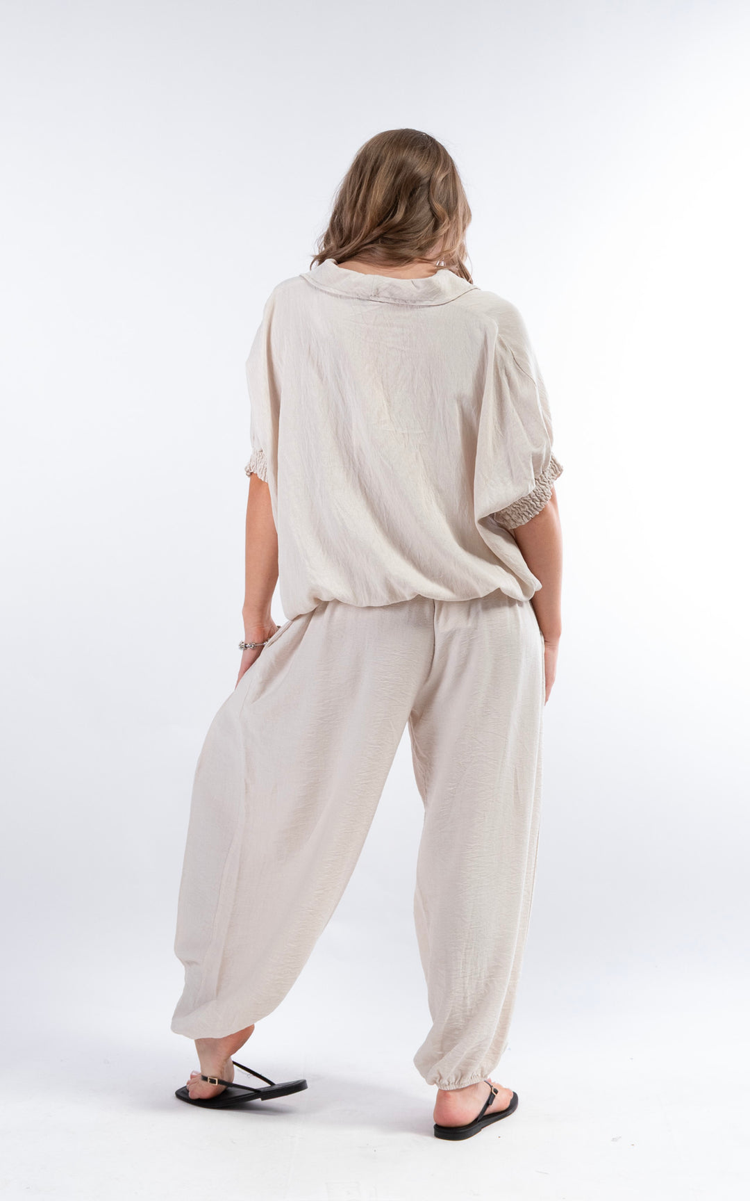 Louisa Utility Top | Beige