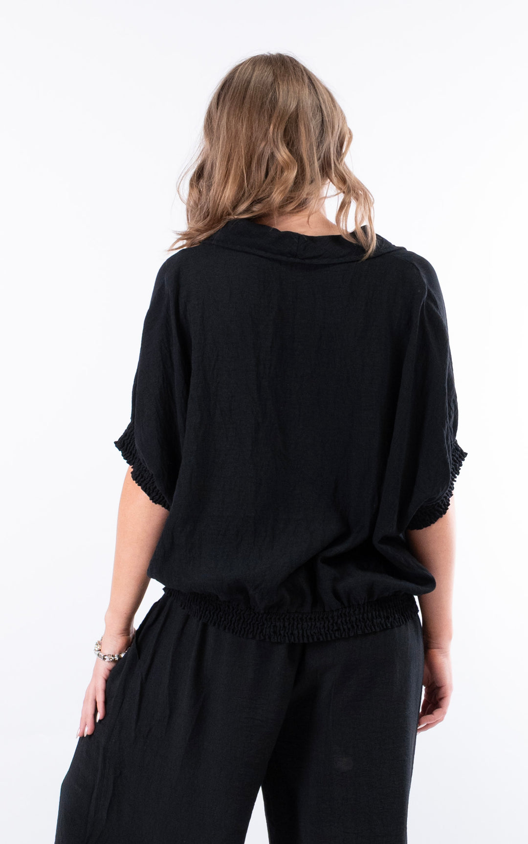 Louisa Utility Top | Black