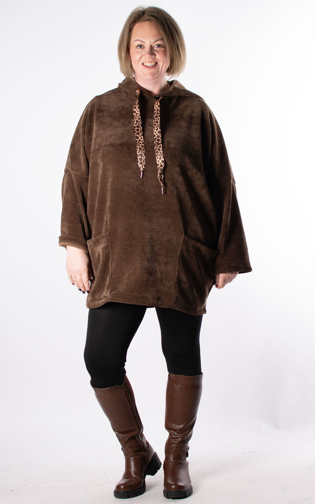 Louise Hoodie | Chocolate