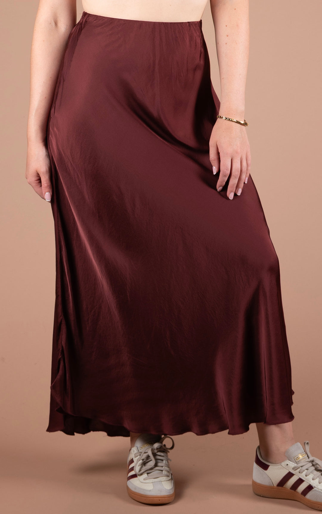 Aubrey Maxi Skirt | Burgundy