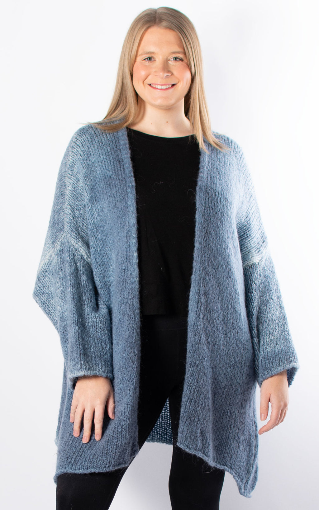 Luna Cardigan | Denim