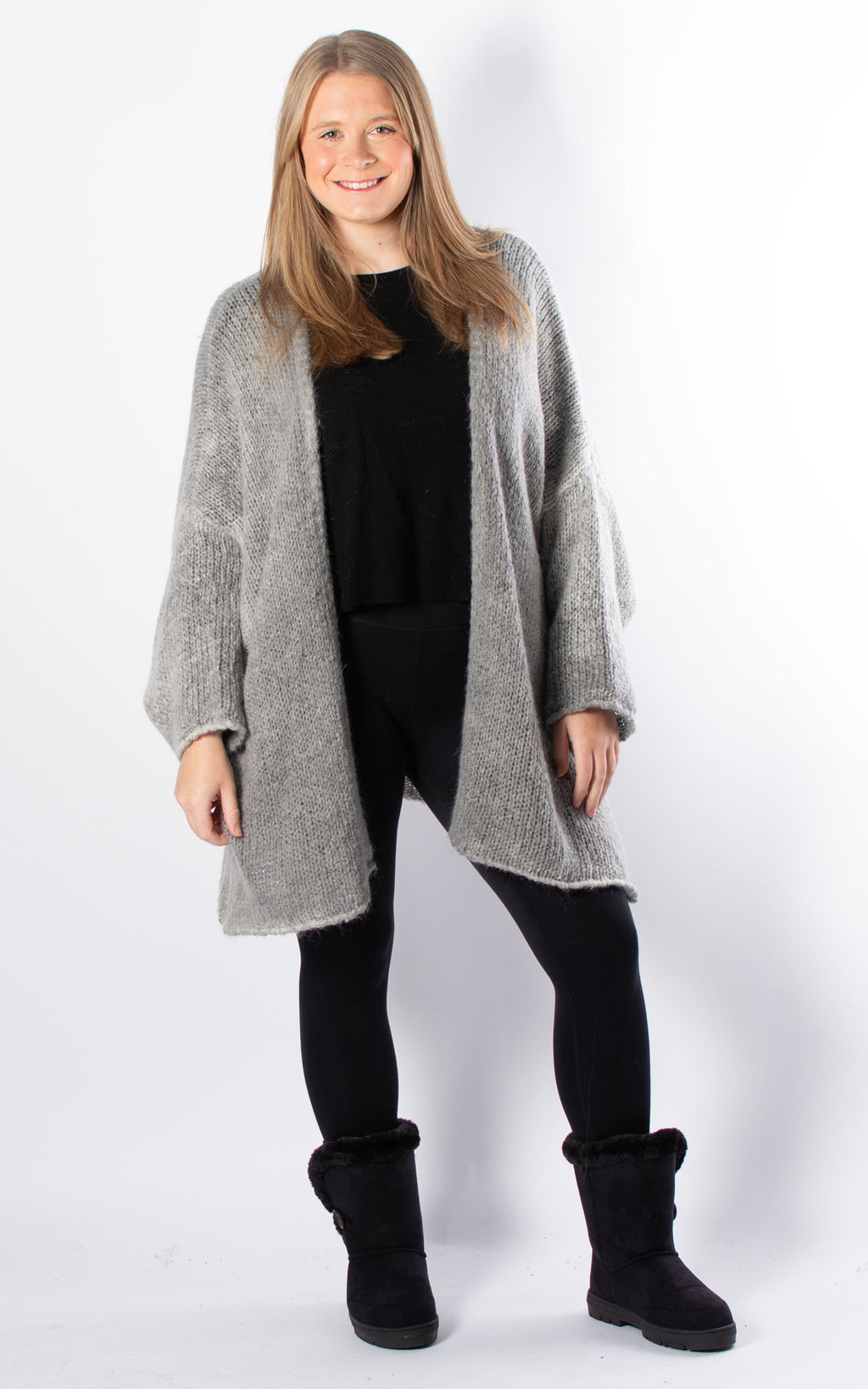 Luna Cardigan | Grey