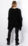 Luna Round Neck Jumper | Black