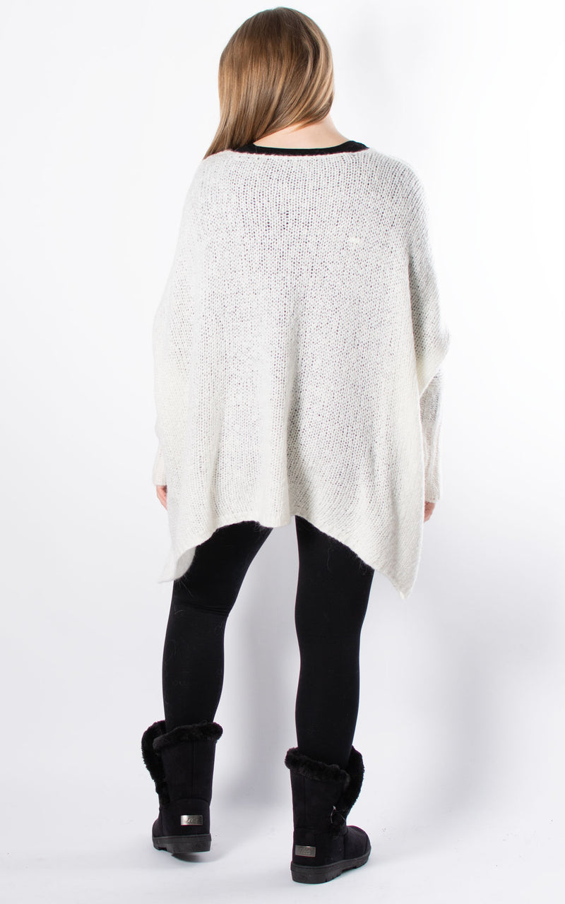 Luna Round Neck Jumper | Cream