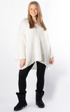 Luna V-neck Jumper | Cream