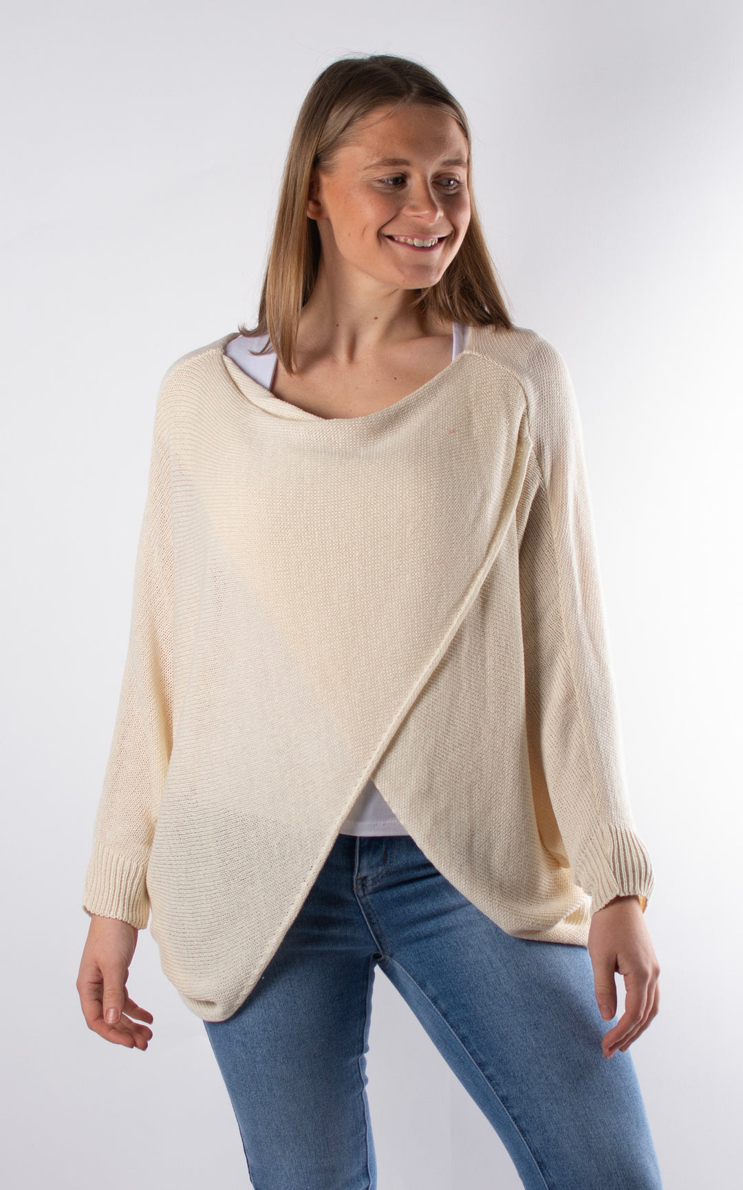 Lyla Batwing | Cream