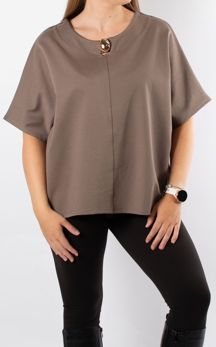 Lynn Top | Mocha