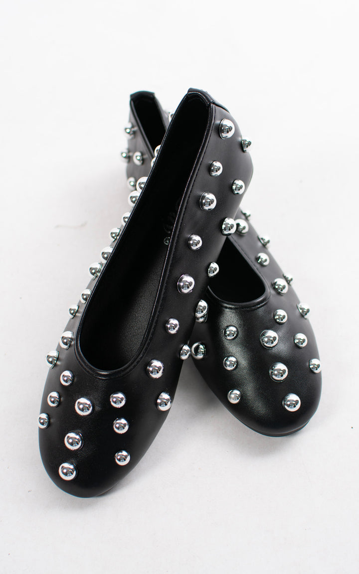 Lynne Studded Loafer | Black