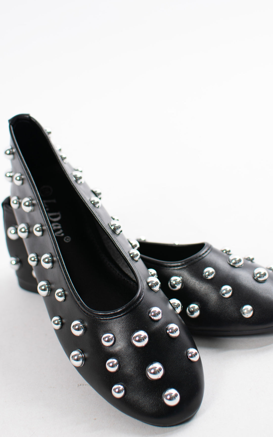 Lynne Studded Loafer | Black