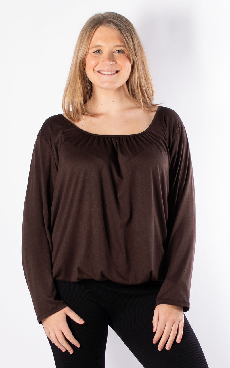 Lyra Long Sleeve | Chocolate