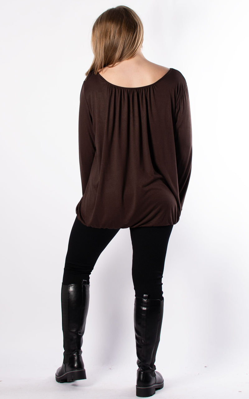 Lyra Long Sleeve | Chocolate