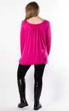 Lyra Long Sleeve | Hot Pink