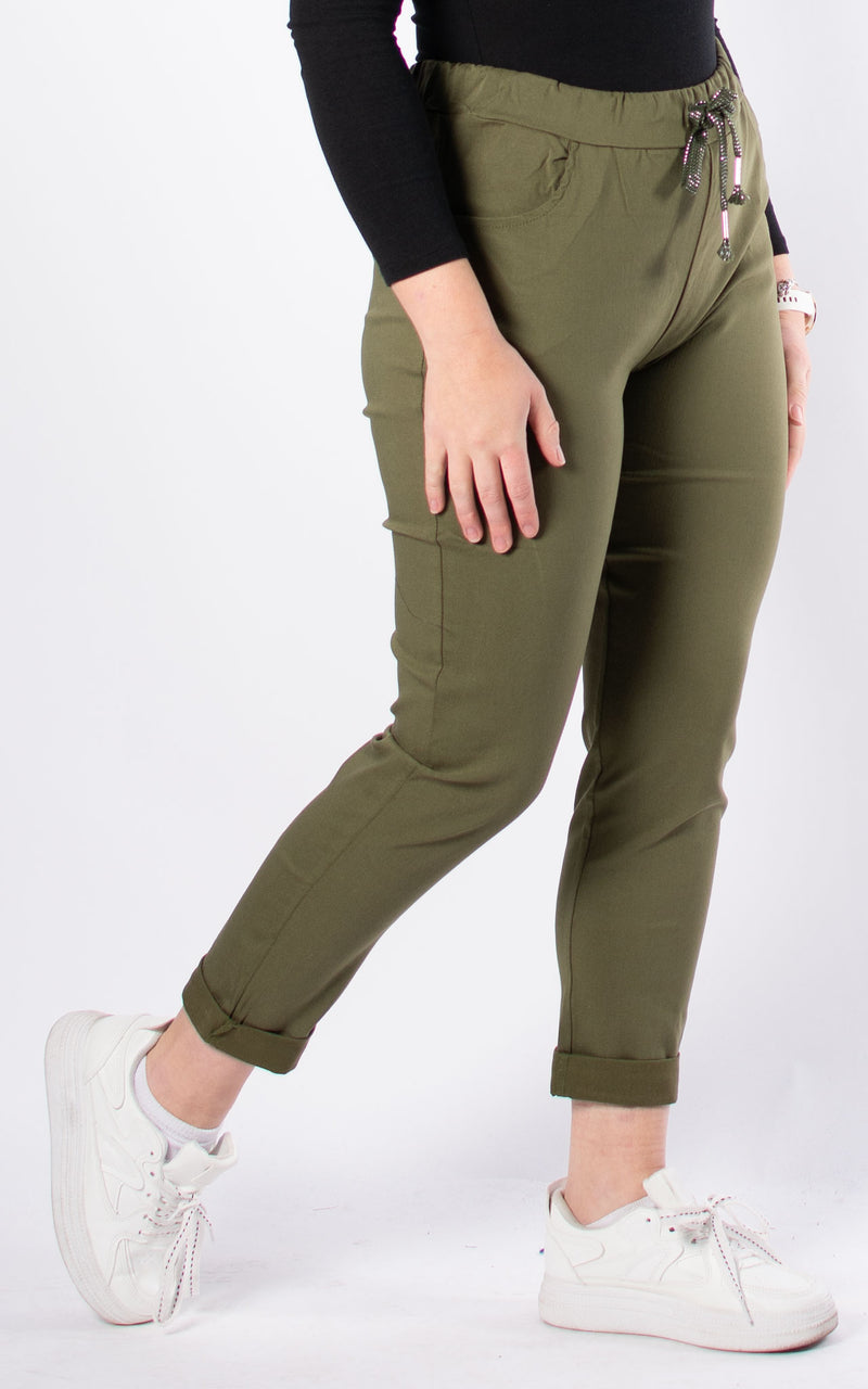 Magic Trousers | Plain | Khaki