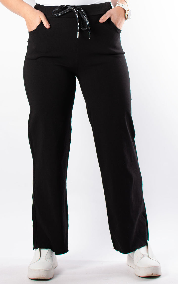 Magic Trousers | Wide Leg | Black