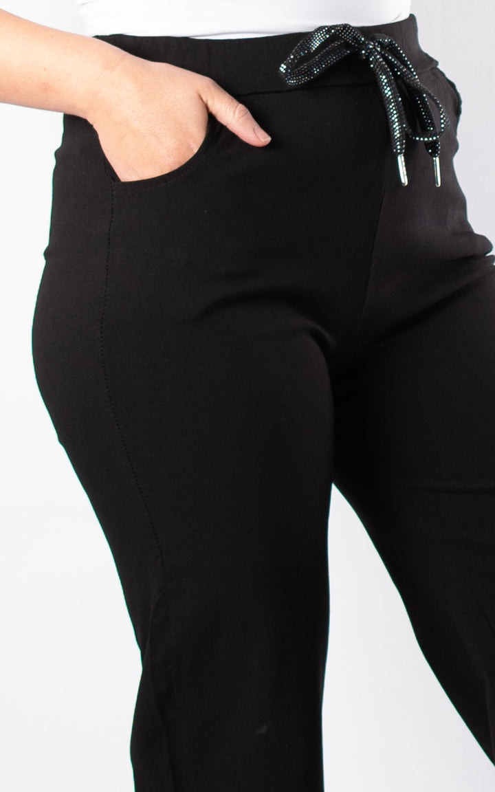 Magic Trousers | Wide Leg | Black