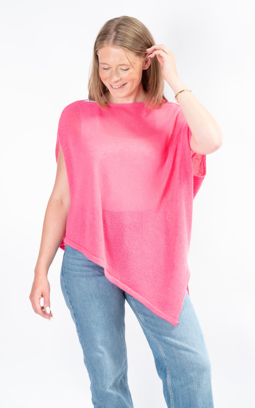Malia Knit | Bright Pink
