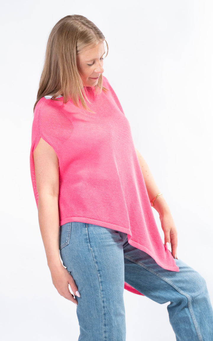 Malia Knit | Bright Pink