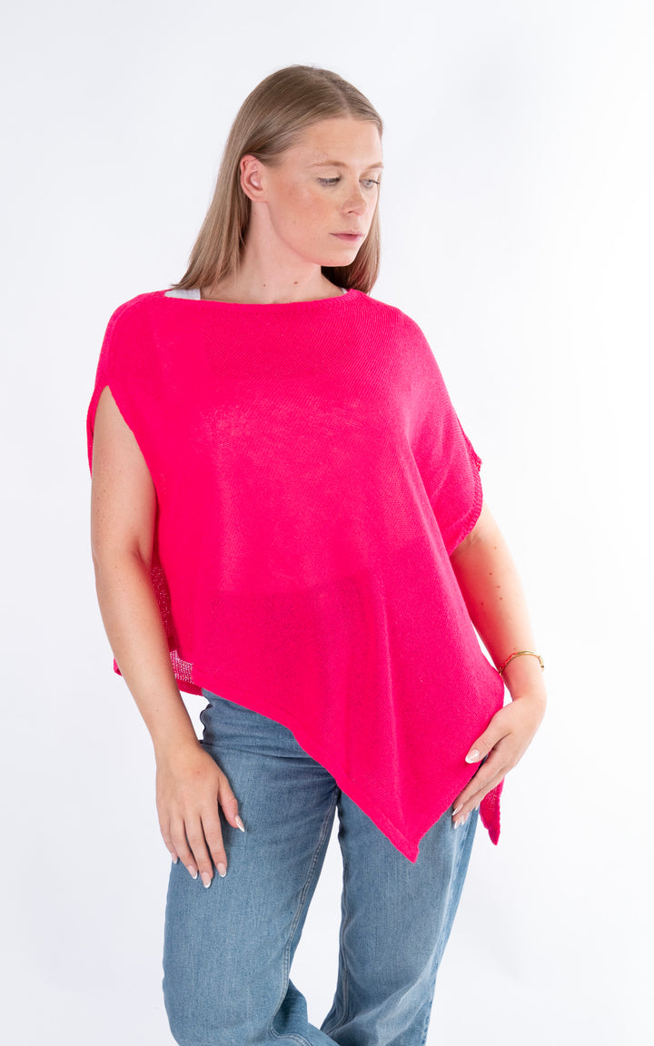 Malia Knit | Hot Pink