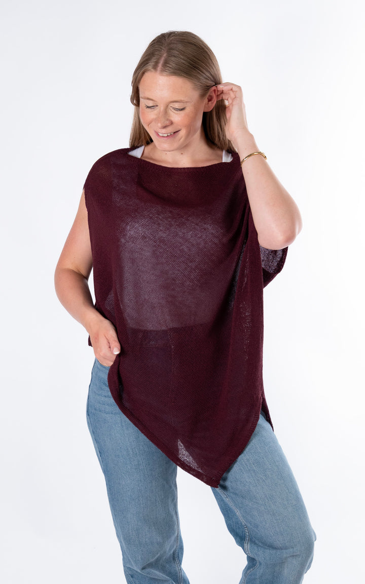Malia Knit | Plum