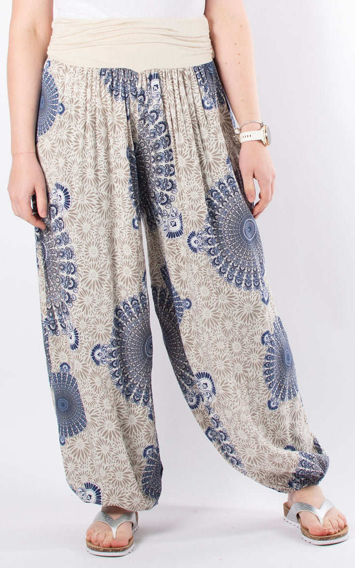 Mandala Circle Harems | Beige