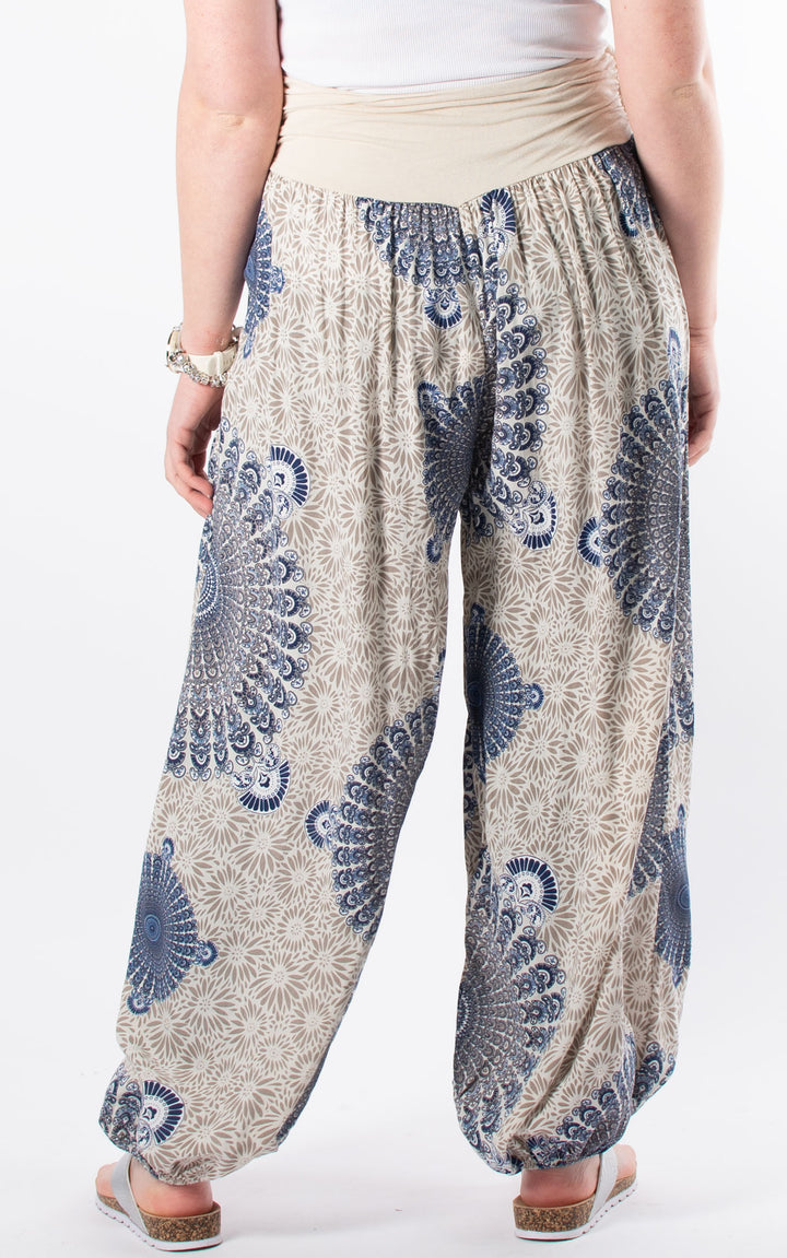 Mandala Circle Harems | Beige