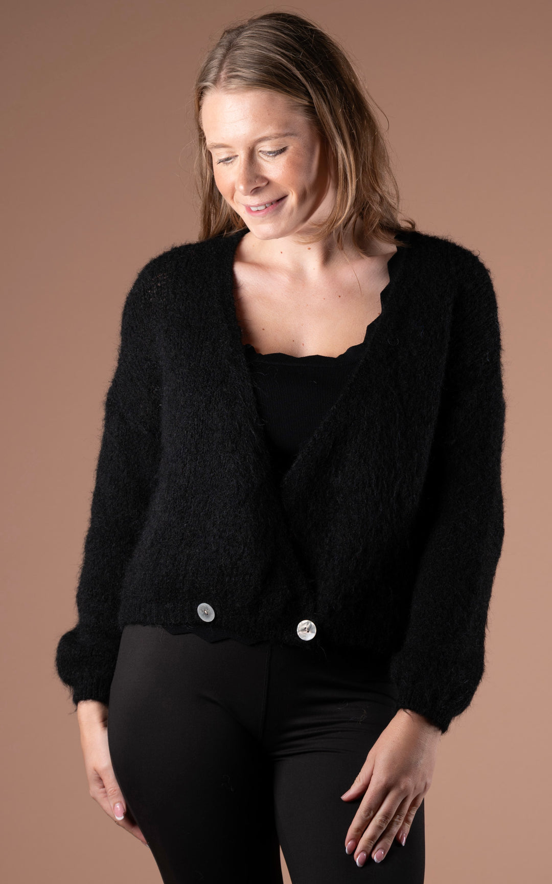Maple Ballet Cardigan | Black