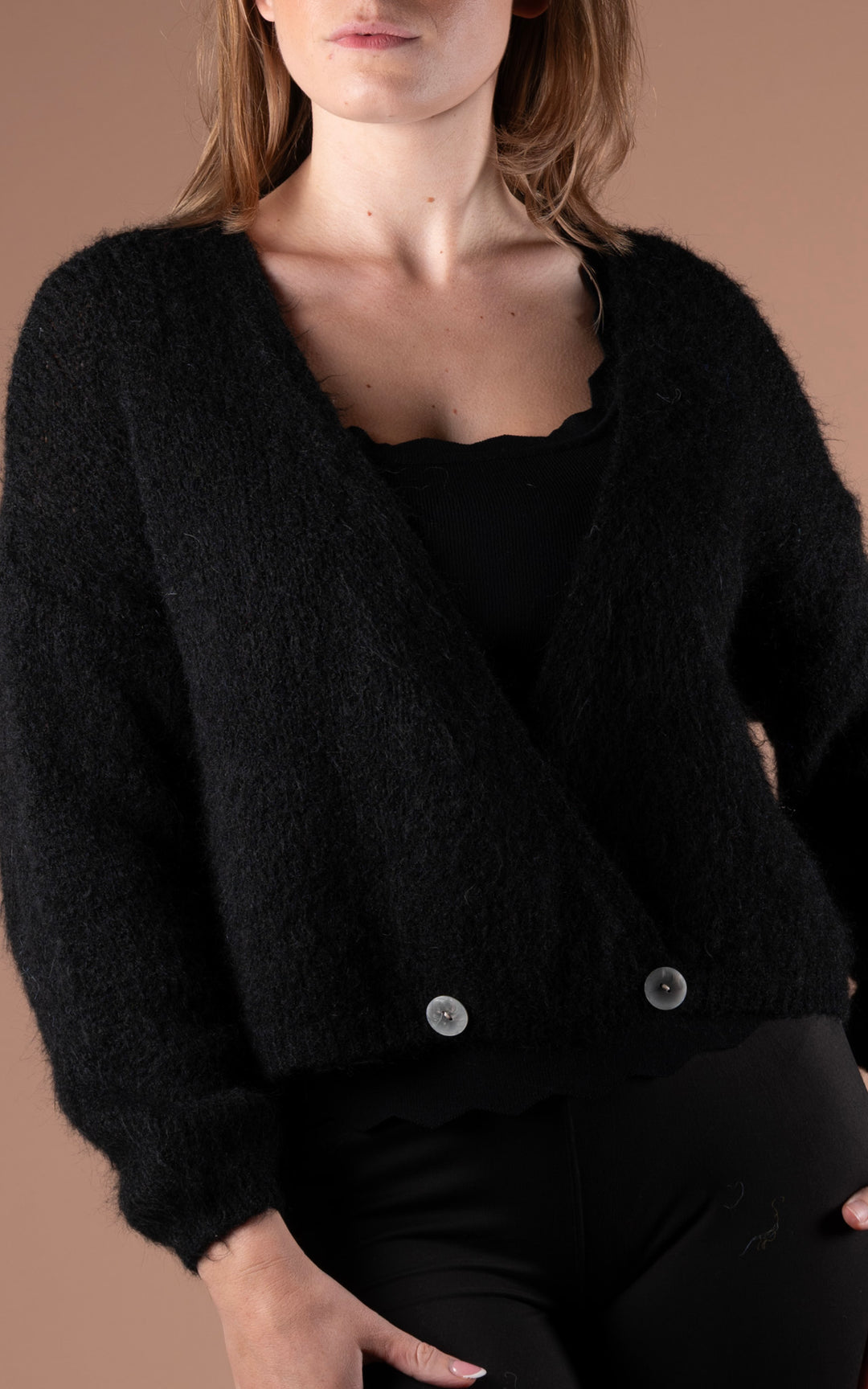 Maple Ballet Cardigan | Black