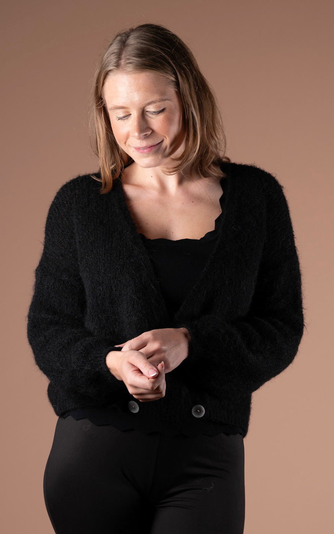 Maple Ballet Cardigan | Black