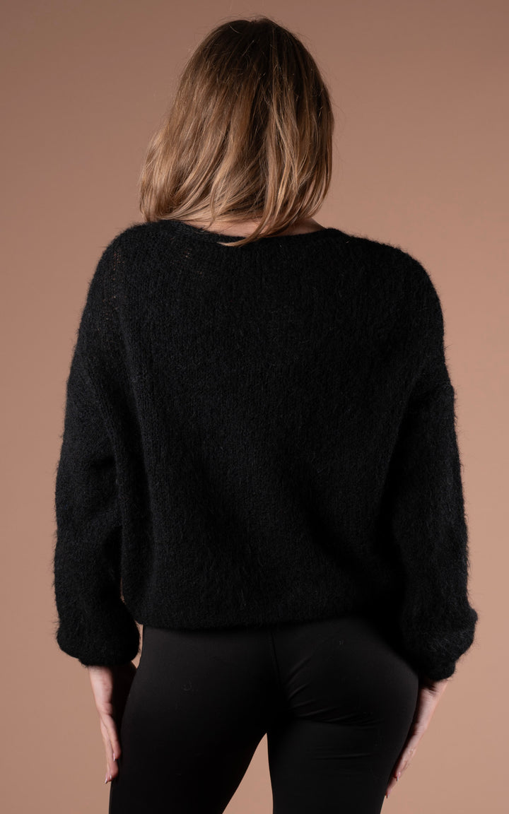 Maple Ballet Cardigan | Black