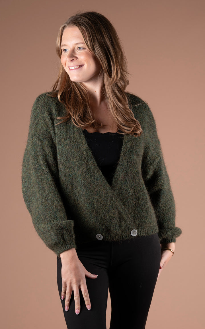 Maple Ballet Cardigan | Green