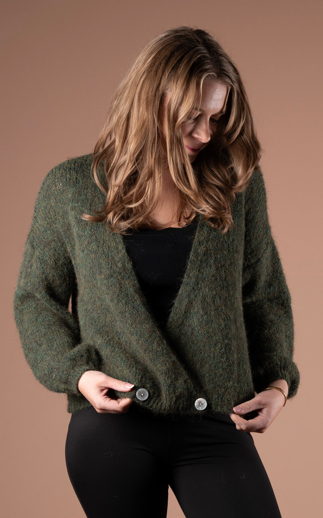 Maple Ballet Cardigan | Green