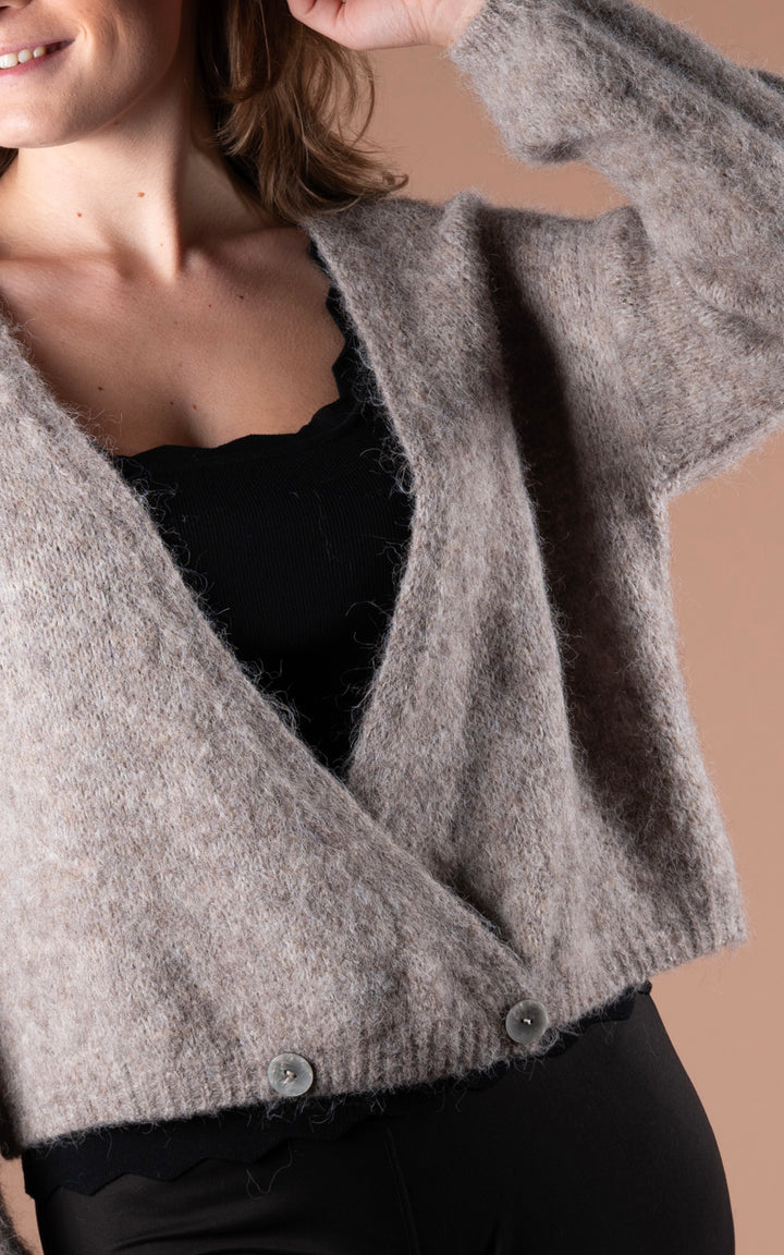 Maple Ballet Cardigan | Mocha