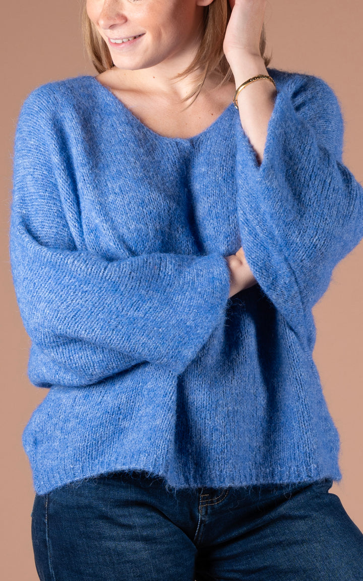 Maple Basic Knit | Blue