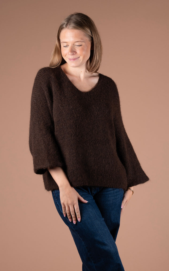 Maple Basic Knit | Chocolate