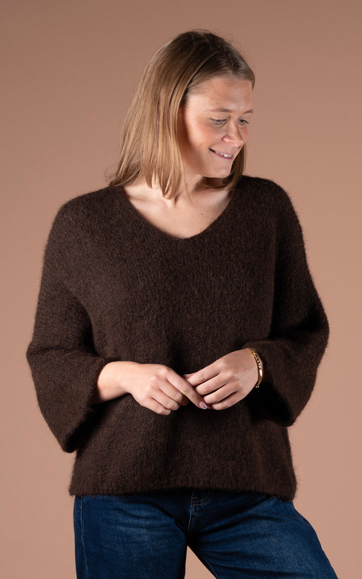 Maple Basic Knit | Chocolate