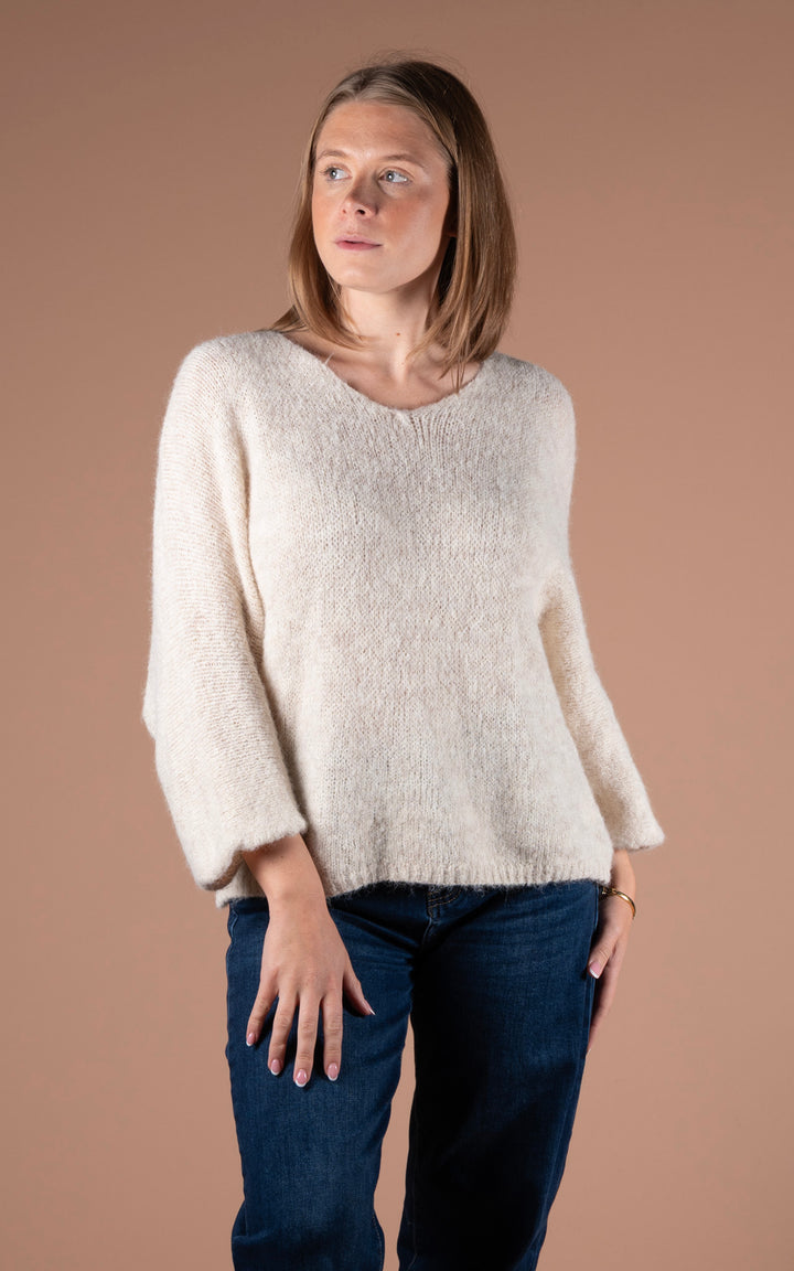Maple Basic Knit | Cream