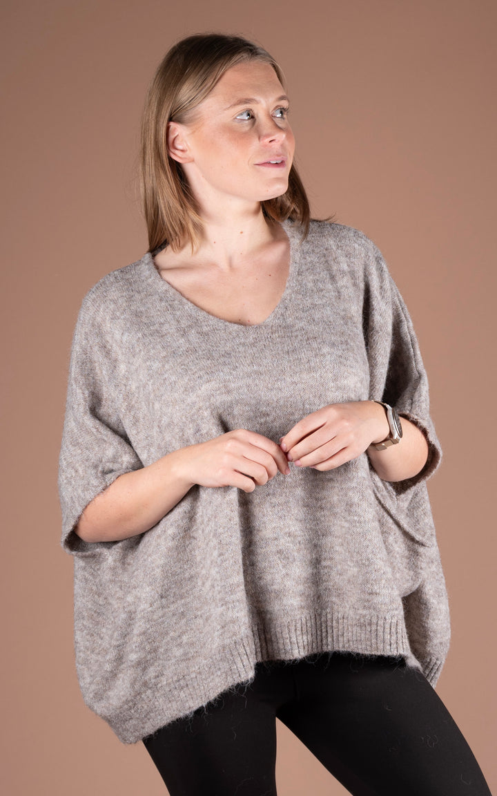 Maple Pocket Jumper | Mocha