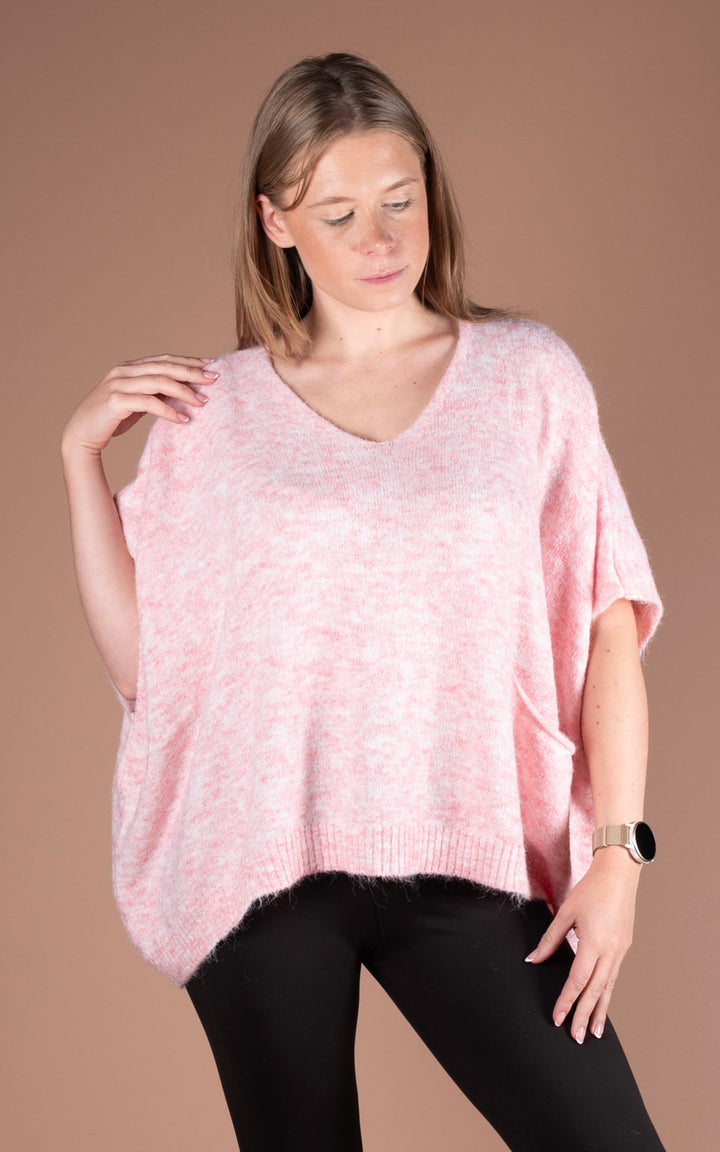 Maple Pocket Jumper | Pink