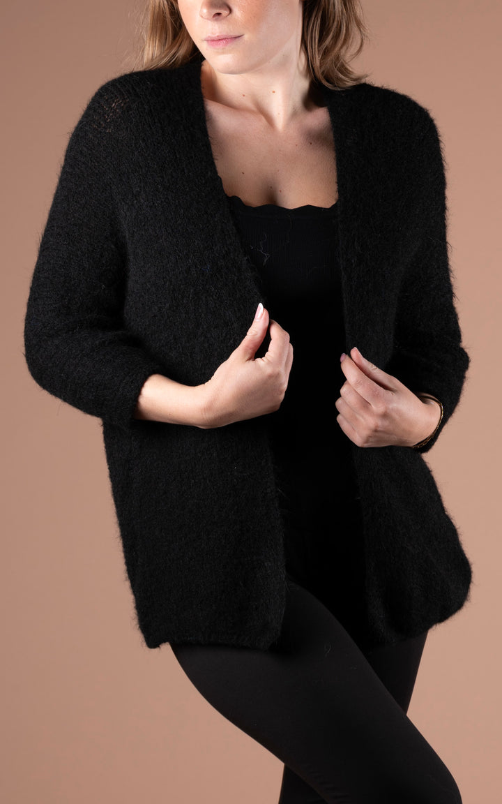 Maple Slouch Cardigan | Black